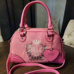 Juicy couture pink heritage purse